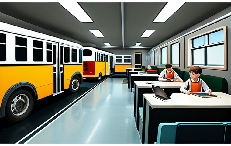 **
"Behind-the-scenes at an animation studio. Artists collaborating on character design sketches for a children's animated series featuring friendly buses. Concept art displayed on walls, digital tablets showing character modeling, bright and inviting atmosphere. Safe for work, appropriate content, fully clothed artists, professional environment, perfect anatomy in artwork, modest clothing, family-friendly."
**