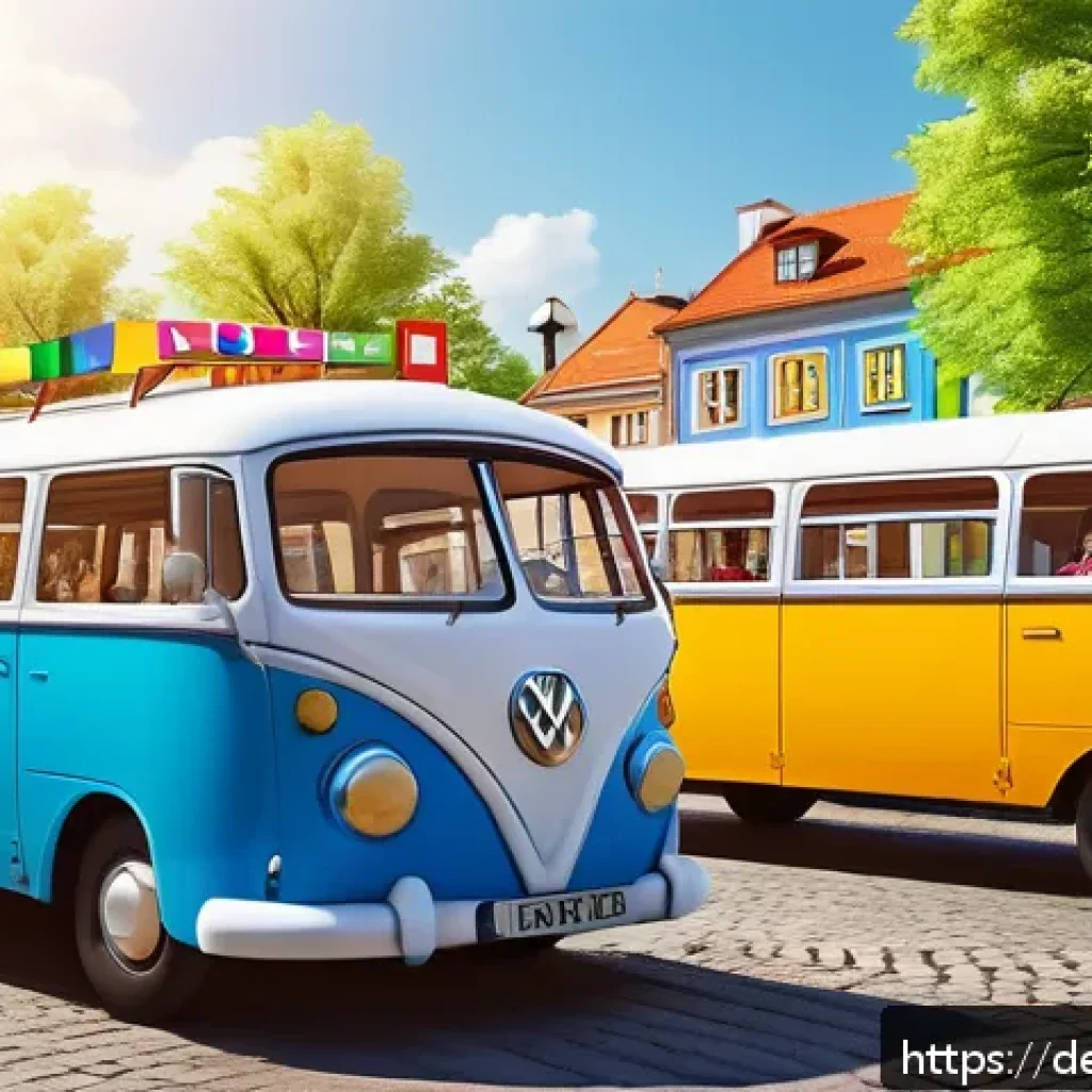 타요의 테마곡과 노래 - A vibrant and cheerful children&rsquo;s TV show scene inspired by &ldquo;Tayo,&rdquo; featuring colorful animated smal...